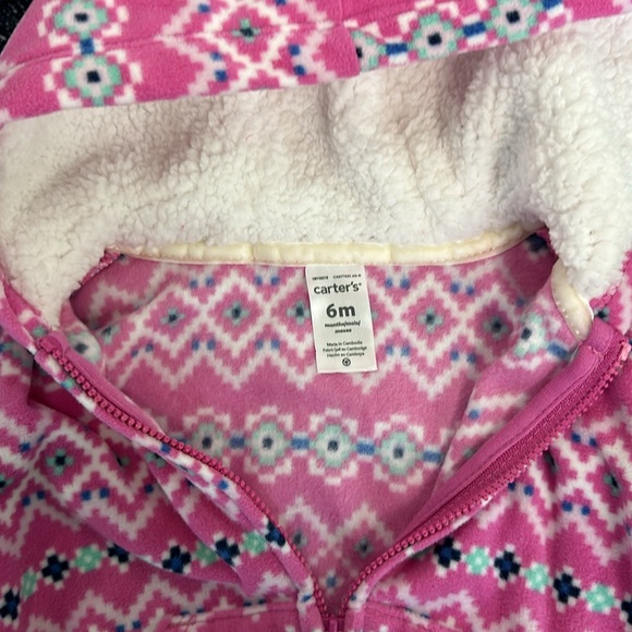 NWT- 6m Fleece Hoodie - Picture 3 of 4